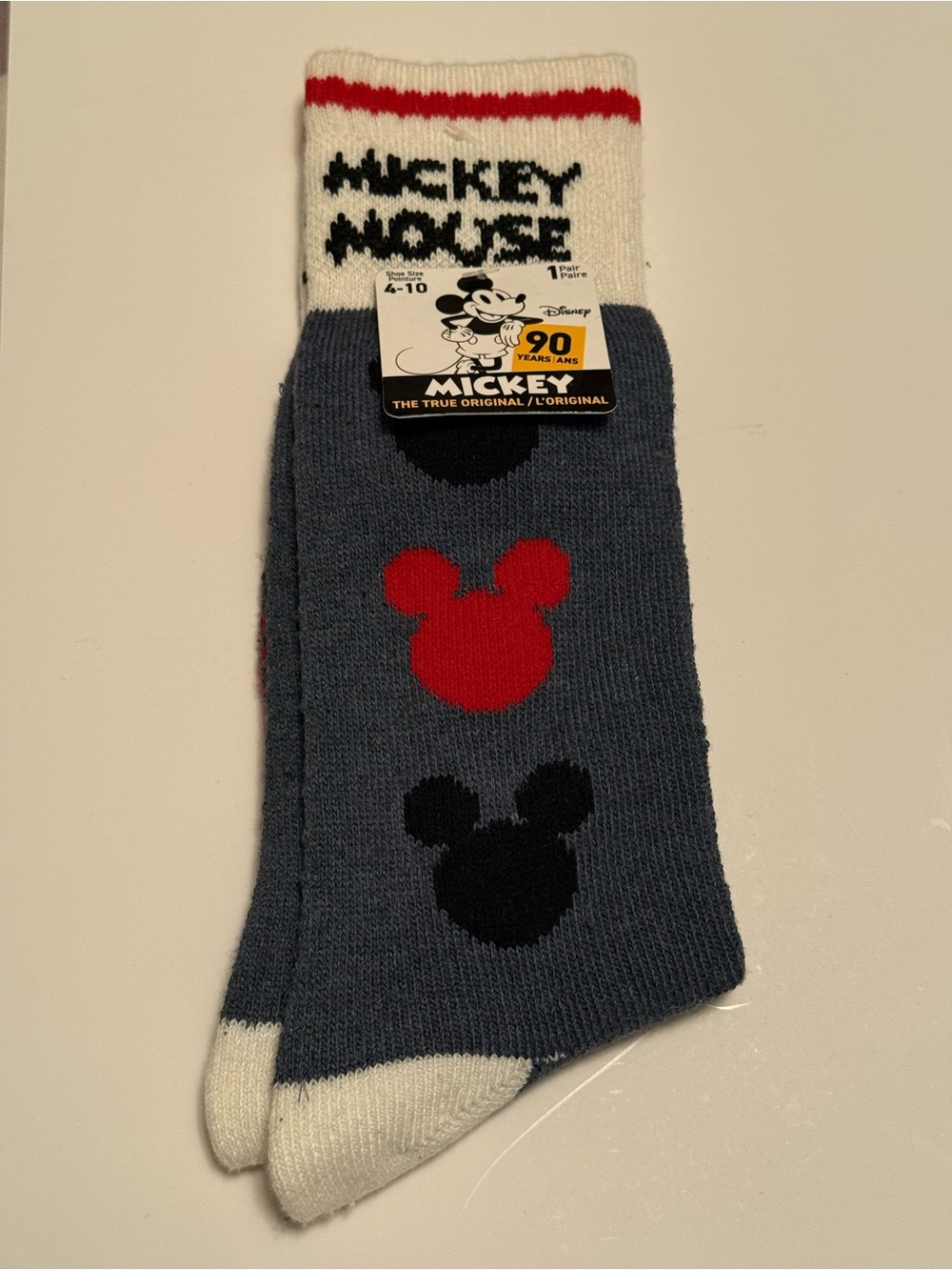 Disney Mickey Mouse Cabin Boot Socks